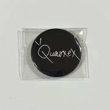 Quartet POPUP 가챠 D상 캔뱃지 사인