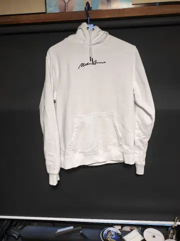 MATIN AVENIR 화이트 후드티 XL