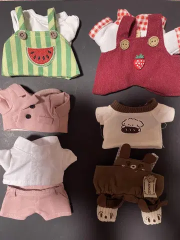 봉제 인형 의류 옷 15cm 15cm
