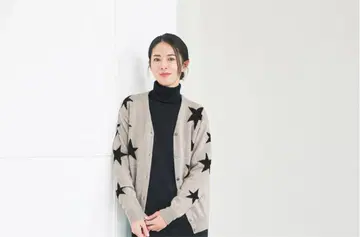 미사용에 가까운 더마 컬렉션 캐시미어 100% 그레이 가디건 M