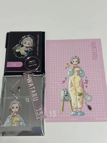 BROTHERS CONFLICT 브라콘 스이파라 와타루 3종 세트