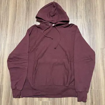 Champion 리버스 위브 후드 맨투맨 S101 L 마룬