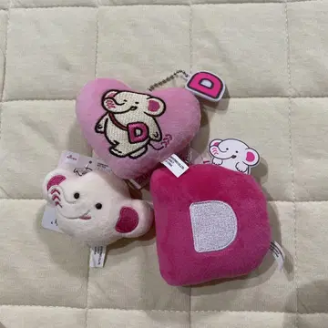 구하기 어려움 DAISO 신규 캐릭터 [다이조] 마스코트 키링 2종 세트