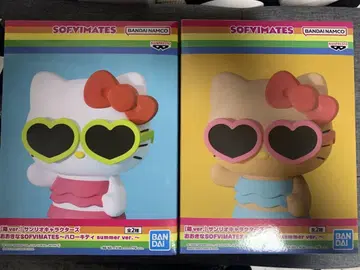 헬로키티 HELLO KITTY 소프트 비닐 메이츠 피규어 세트