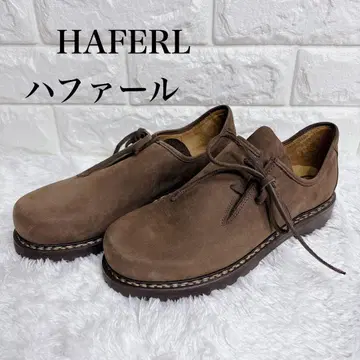 [ HAFERL ] 하파르 비브람 솔 독일 티롤리안 레더 슈즈 브라운