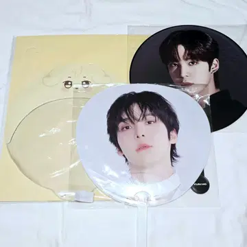 ATEEZ ANITEEZ 부채 부채 커버 유노 츄동이