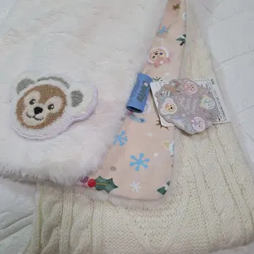 디즈니씨 더피 프렌즈 머플러 크리스마스 2019 레어