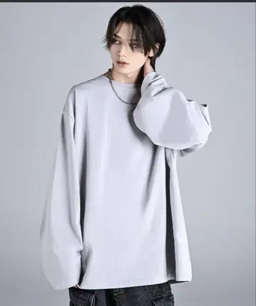 ADRER 엑스트라 퀄리티 와이드 슬리브 (오버 사이즈) 롱T