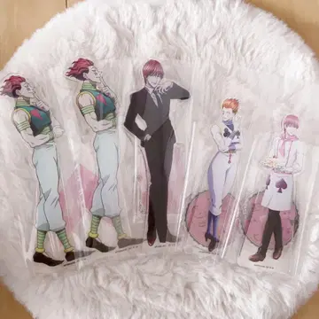 HUNTER x HUNTER 히소카 아크릴 스탠드 5개 세트