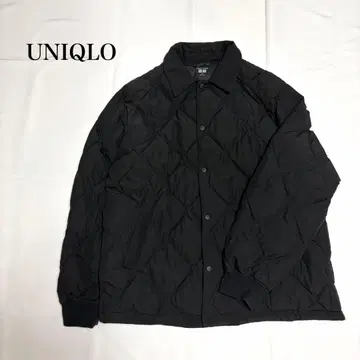 UNIQLO 퍼프 테크 퀼팅 자켓 블랙 XL