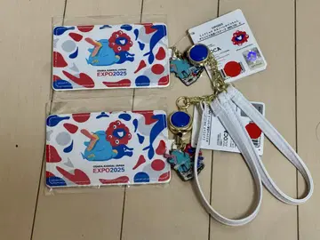 오사카 간사이 만박 오리지널 인조 가죽 패스 케이스 2종 세트