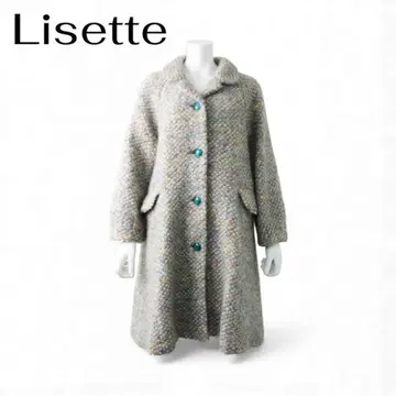 Lisette 리제타 울 모헤어 알파카 혼방 코트 그레이 고급 소재