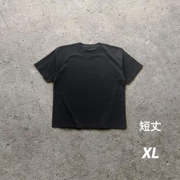 짧은 기장 컴팩트 셔츠 스케이터 블랙 XL