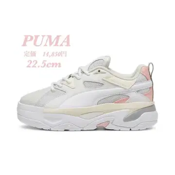 새상품 [ PUMA ] 푸마 블래스터 글로시 통굽 스니커즈 헤더 그레이