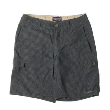 patagonia 체크 무늬 숏팬츠 아웃도어