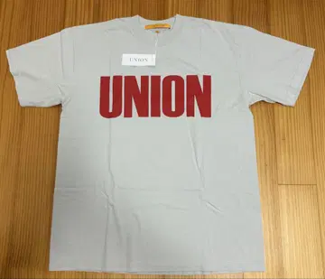 UNION 그레이 logo Tee 사이즈 III 티셔츠