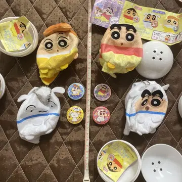 짱구는 못말려(크레용 신짱) 싸개 캔뱃지 인형뽑기 경품 레어