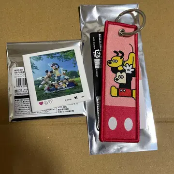 디즈니 Disney 캔뱃지 플라이트 택 미키 플루토