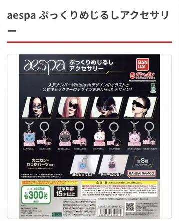 aespa  메지루시 액세서리 WINTER GISSELLE