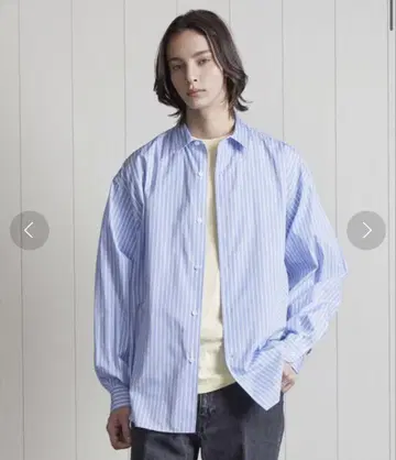 H 뷰티 앤 유스 벌룬 레귤러 카라 셔츠 스트랩