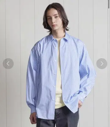 H 뷰티 앤 유스 벌룬 레귤러 카라 셔츠 스트랩