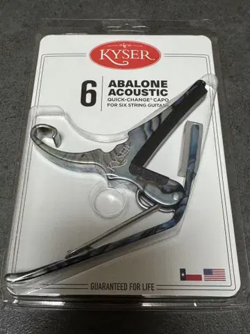 KYser Abalone Acoustic 카포 카이저 아발론