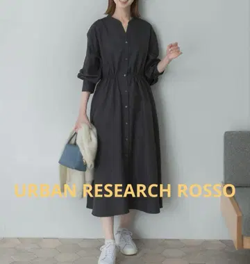 이지케어 셔츠 원피스 URBAN RESEARCH ROSSO