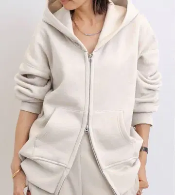 [ AMERICANA/아메리카나 ] WIDE FULLZIP HOODIE