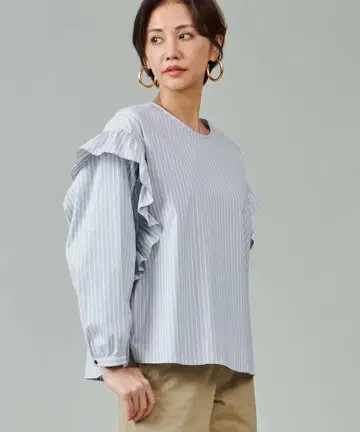 marmors 마르모아 frill blouse 프릴 블라우스