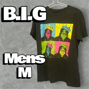 노토리어스 B.I.G 힙합 남성용 M 구제 의류