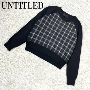 언타이틀 울 100% 긴팔 리브 니트 블랙 2 B5100
