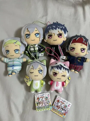 아이나나 유키모모 센 모모 봉제 인형 6체 세트