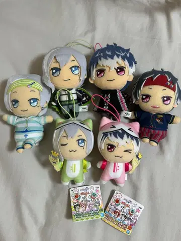 아이나나 유키모모 센 모모 봉제 인형 6체 세트