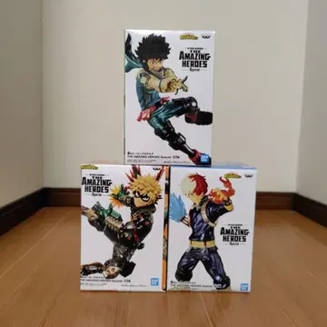 나의 히어로 아카데미아 피규어 3개 세트