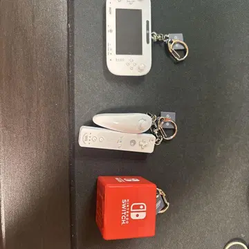 Wii U, Wii 컨트롤러 키링 & Switch 기동음 키링