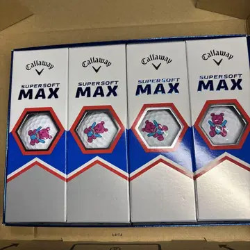 캘러웨이 골프공 SUPER SOFT MAX 베어 프린트 포함