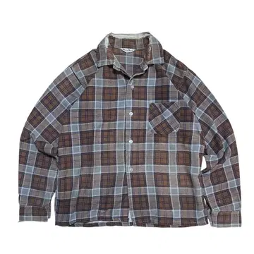 60s Wash'n Wear 프린트 그런지 빈티지