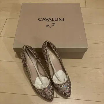 CAVALLINI 글리터 하이힐 36.5
