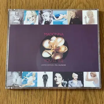 MADONNA 마돈나 CD 싱글 You'll See