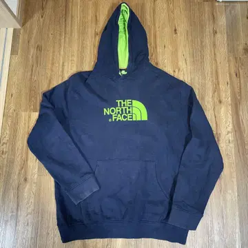 THE NORTH FACE 후드 부착 후드티 네이비 사이즈 2 XL