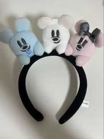 미키 유령 봉제 인형 머리띠