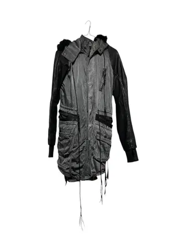 Kmrii archive 모즈 코트 가죽 LGB V계