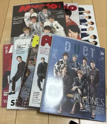 SixTONES 잡지
