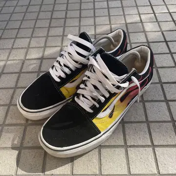 VANS 반스 올드스쿨 파이어 프레임 27.5 US 기획
