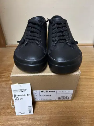 MUJIRABO 캠퍼 로우컷 스니커즈 23.5cm