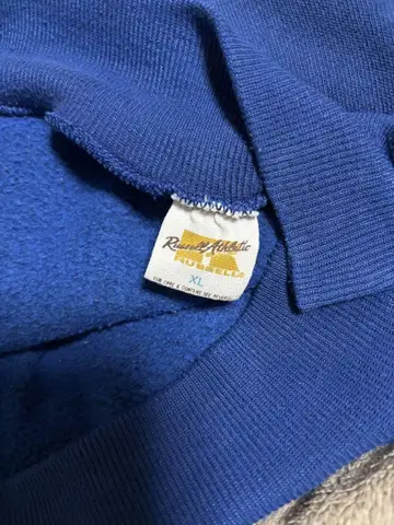 RUSSEL 후디 금색 택 70-80s 블랭크 XL
