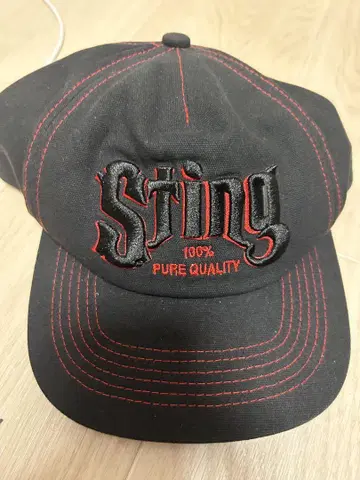 Sting 자수 로고 캡 stingwater