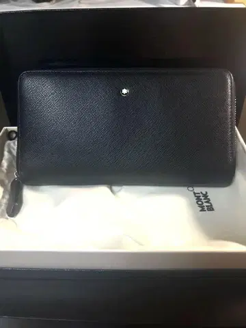 몽블랑 (MONTBLANC) 장지갑 블랙