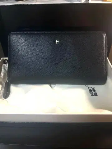몽블랑 (MONTBLANC) 장지갑 블랙