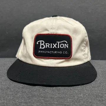 Brixton 아이보리/블랙 캡